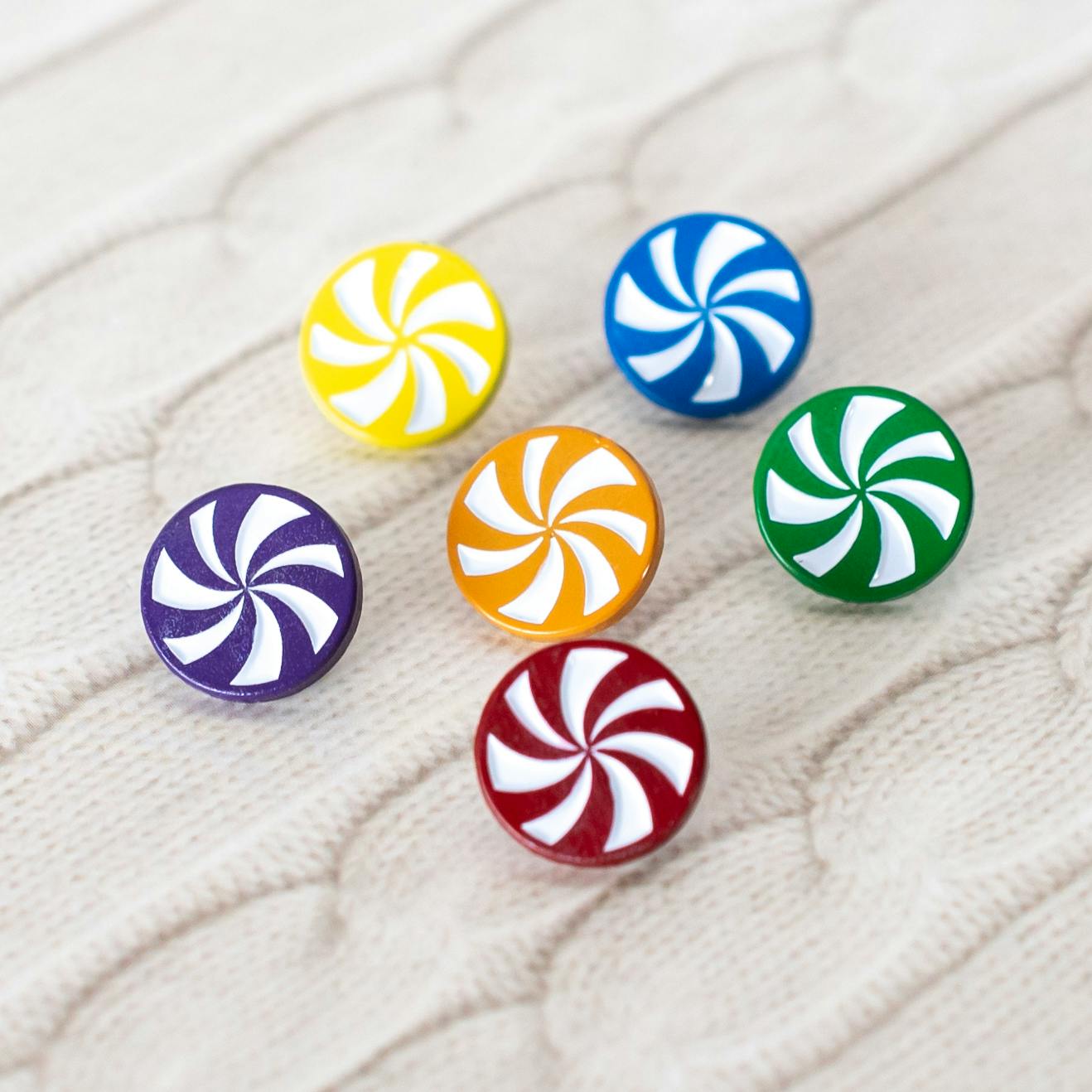 Mini Colored Peppermint Board Filler Pins