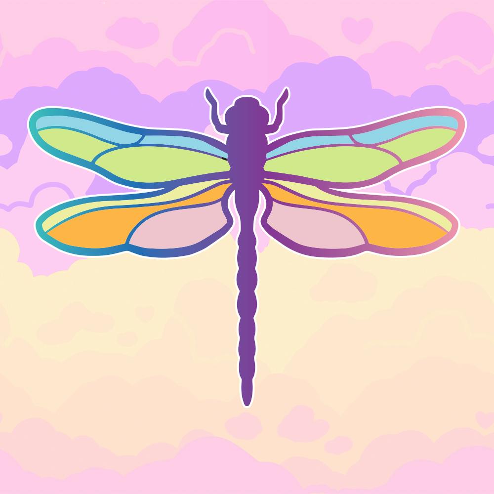 Mini Dragonfly Pin