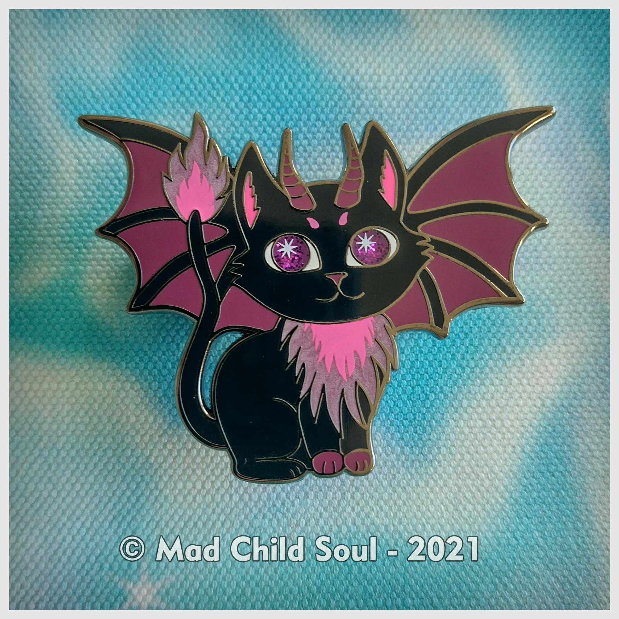 1x PIN : Saflame - Pink (EL 30)