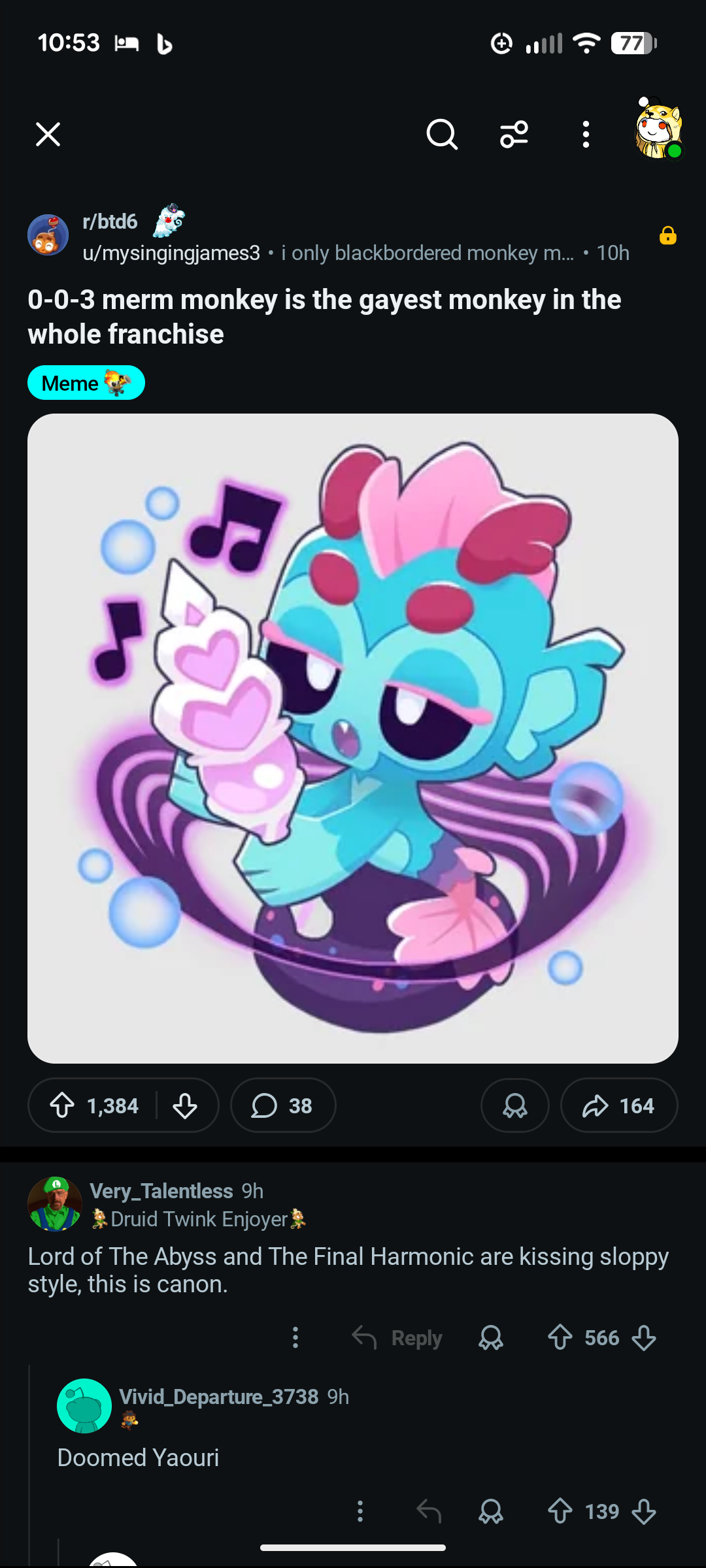 user avatar image for StarSugar