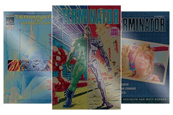 THE TERMINATOR CHROME KEY ISSUES SET OF 3 COMICS