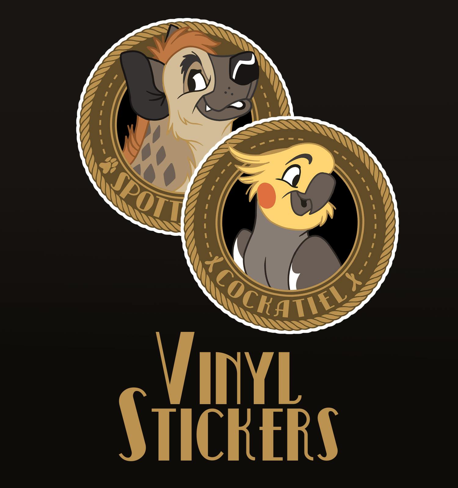 VINYL STICKERS - 10