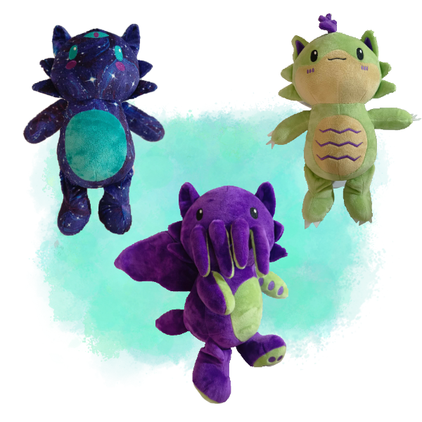 Doom Cat Plushie Set