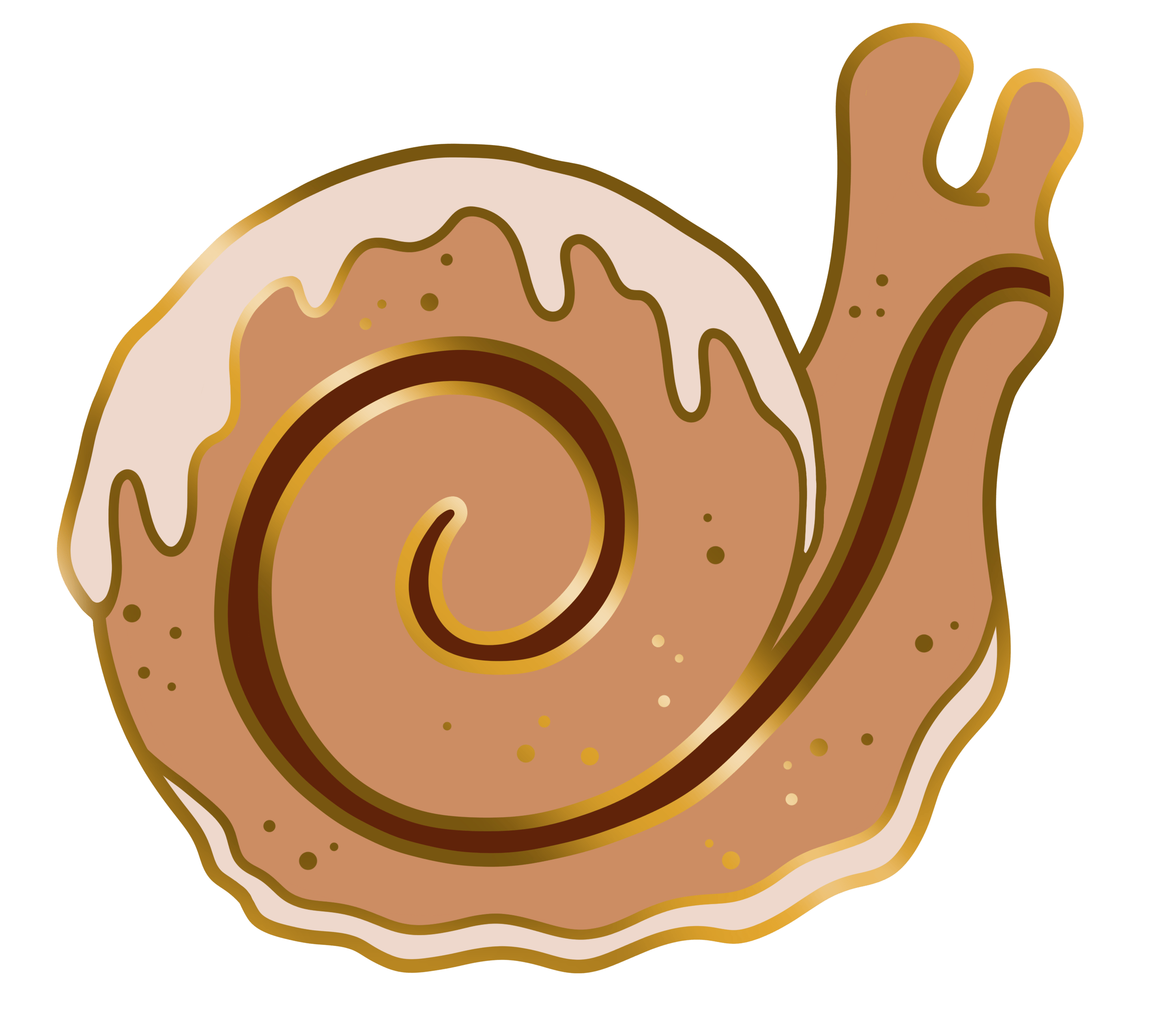 Cinnamon Roll Snail