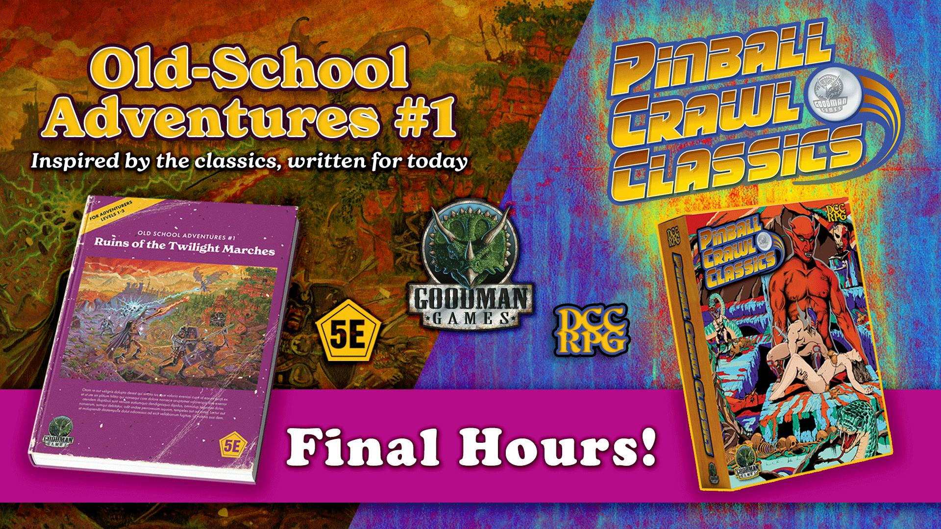 Track Old-School Adventures & Pinball Crawl Classics! on BackerTracker