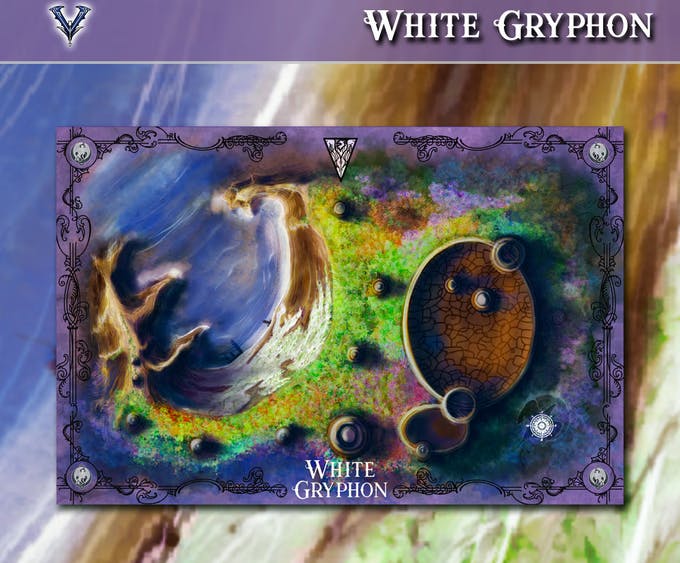 Valdemar - Map Print – White Gryphon (Gryphon)
