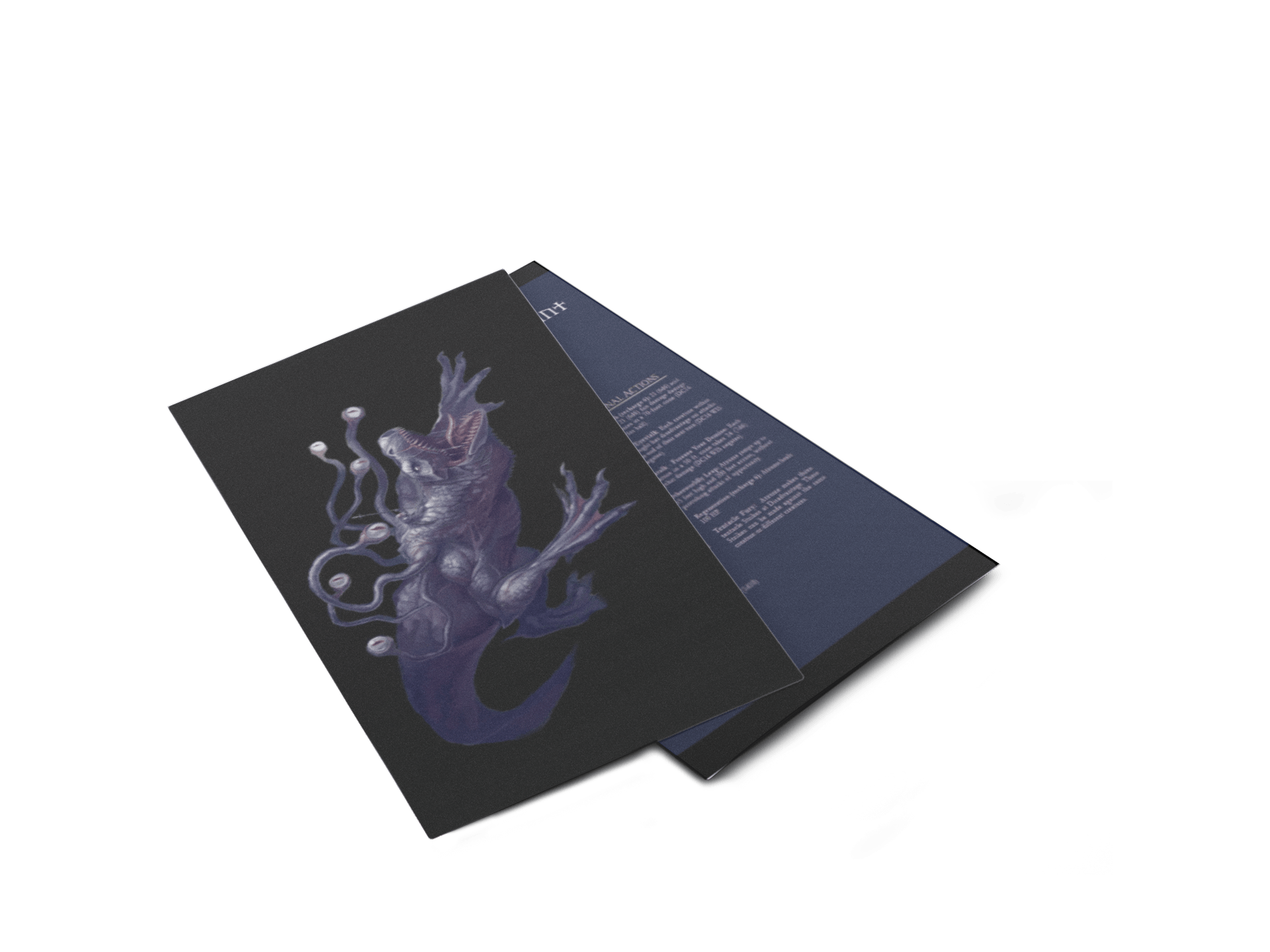 Dragon Quick Reference Stat Cards