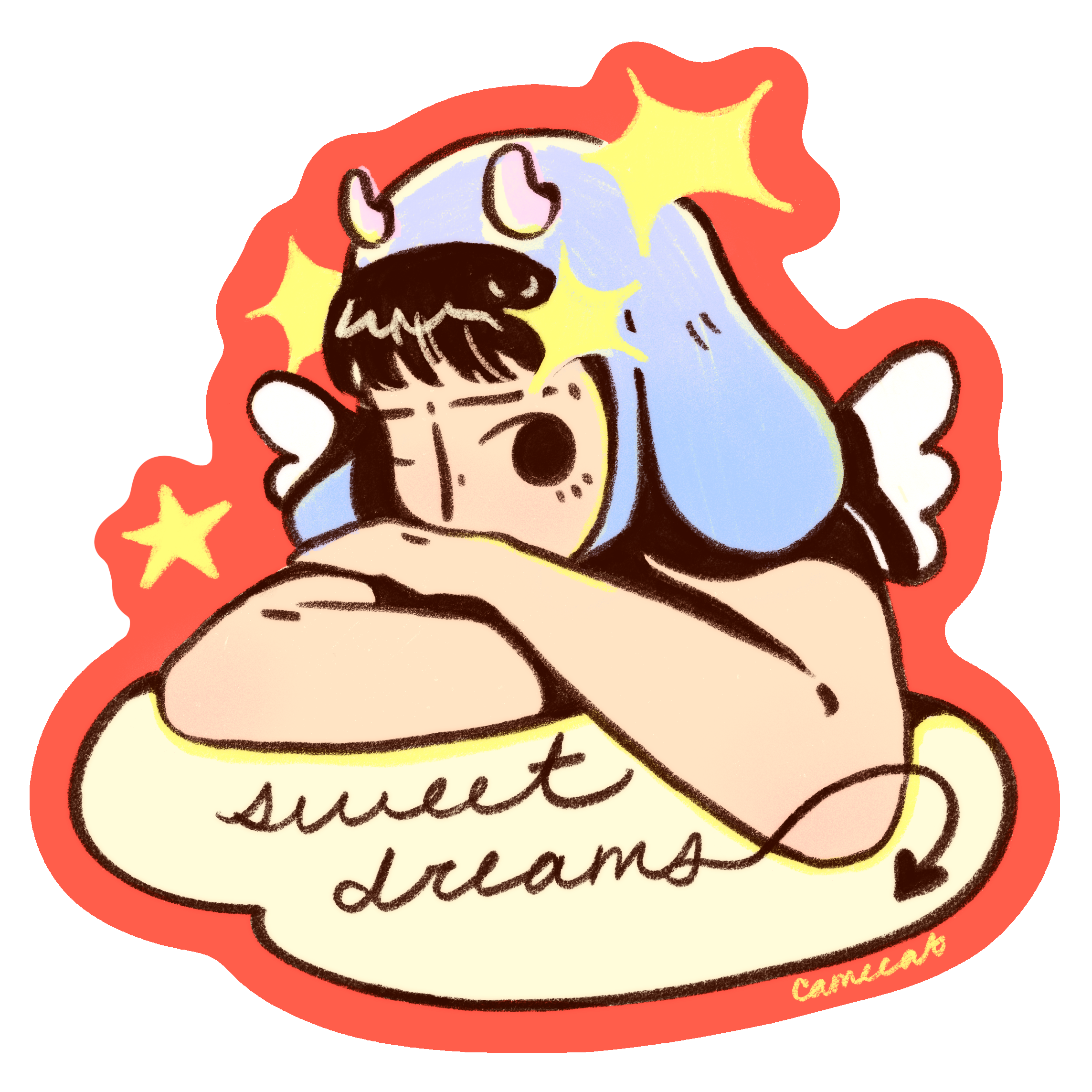 Sweet Dreams Vinyl Sticker