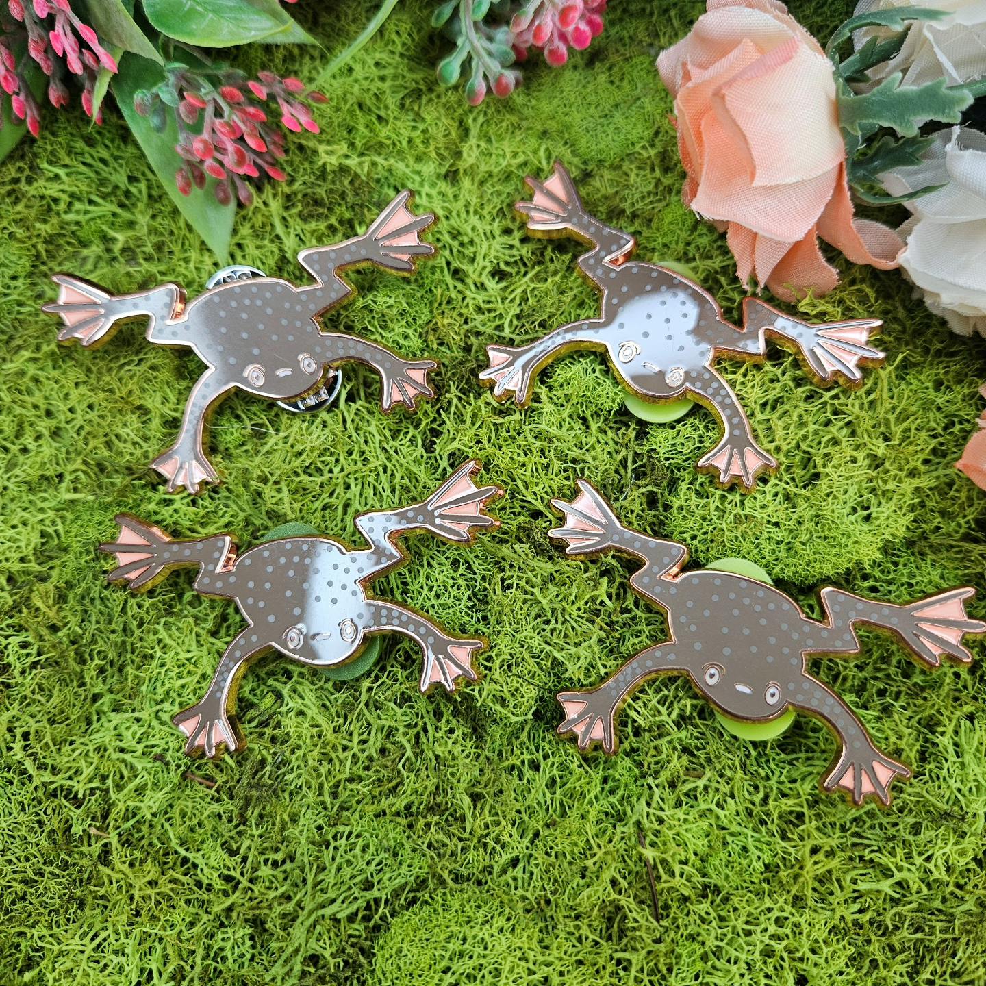 African Dwarf Frog Pin