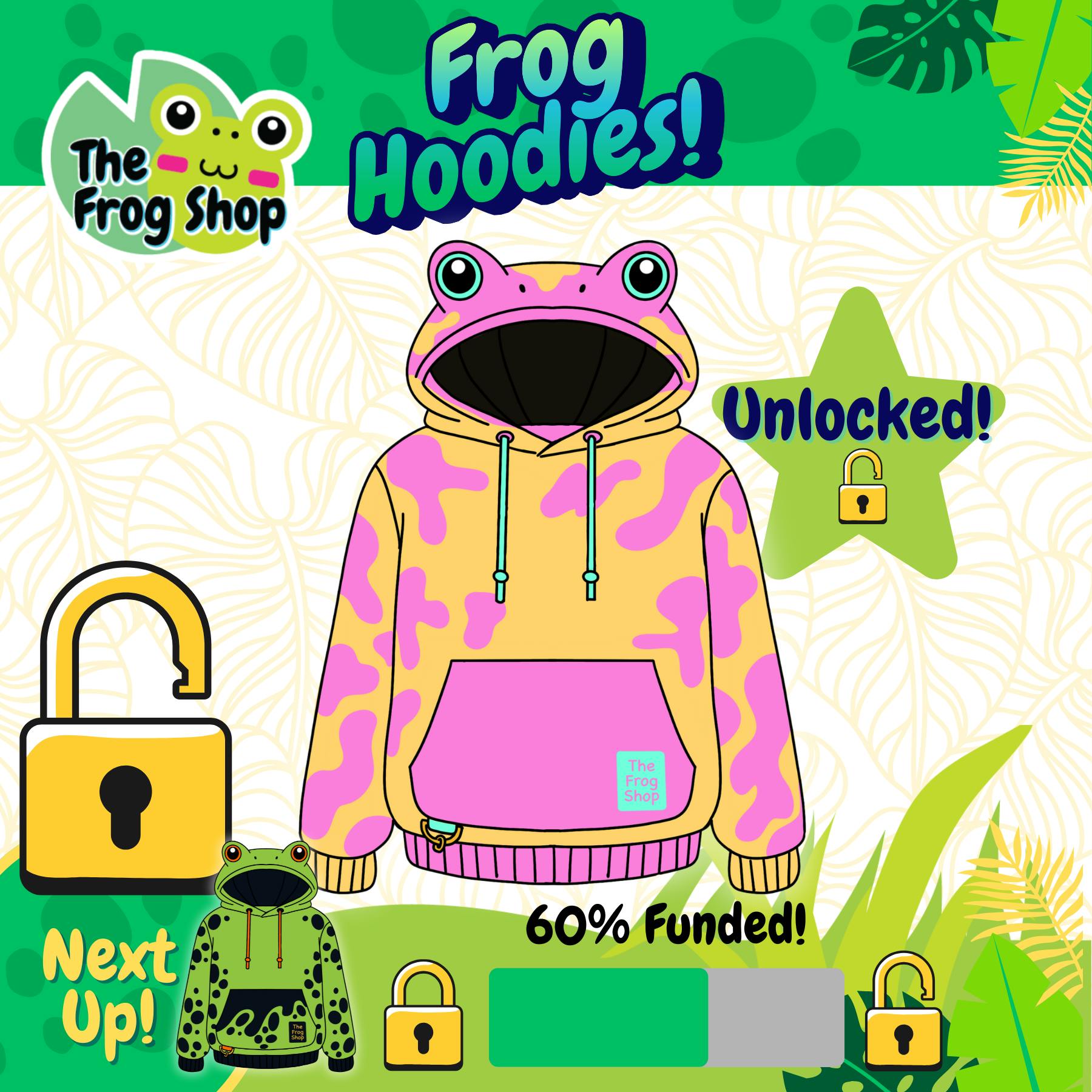 Figural Frog Hoodies: Inspired by your favorite frog species Project ...