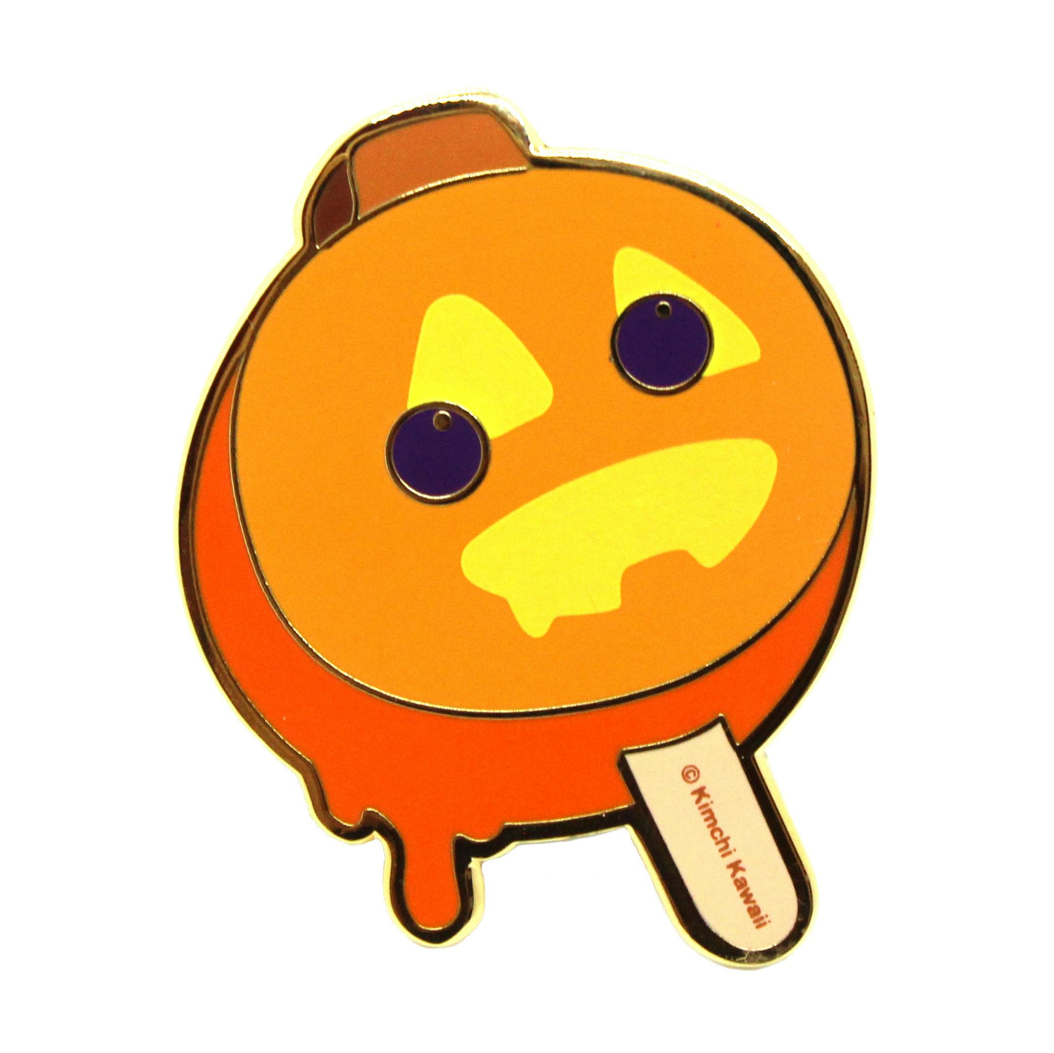 Halloween Pumpkin Popsicle Pin