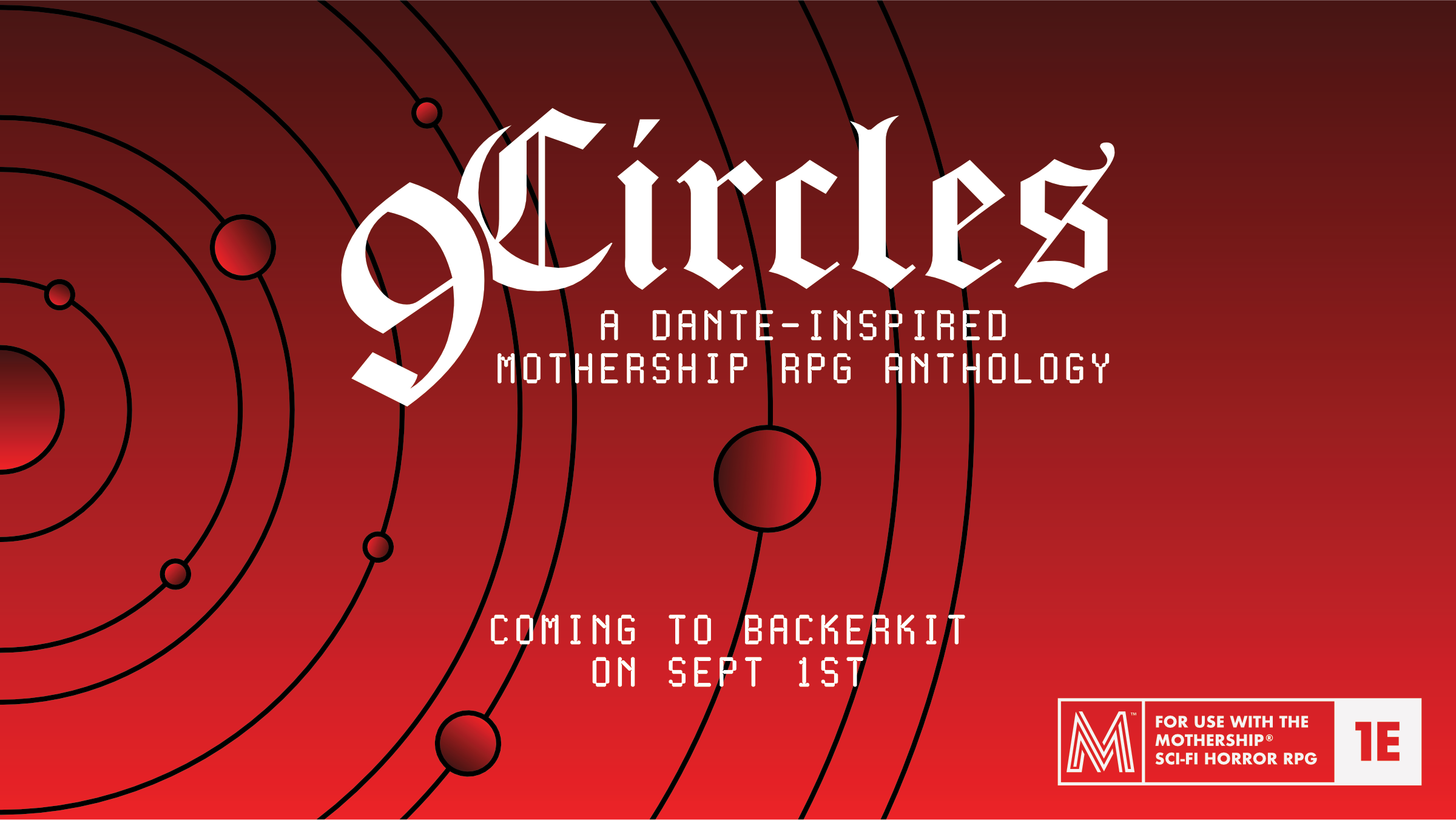 9Circles: a Dante-inspired Mothership RPG anthology