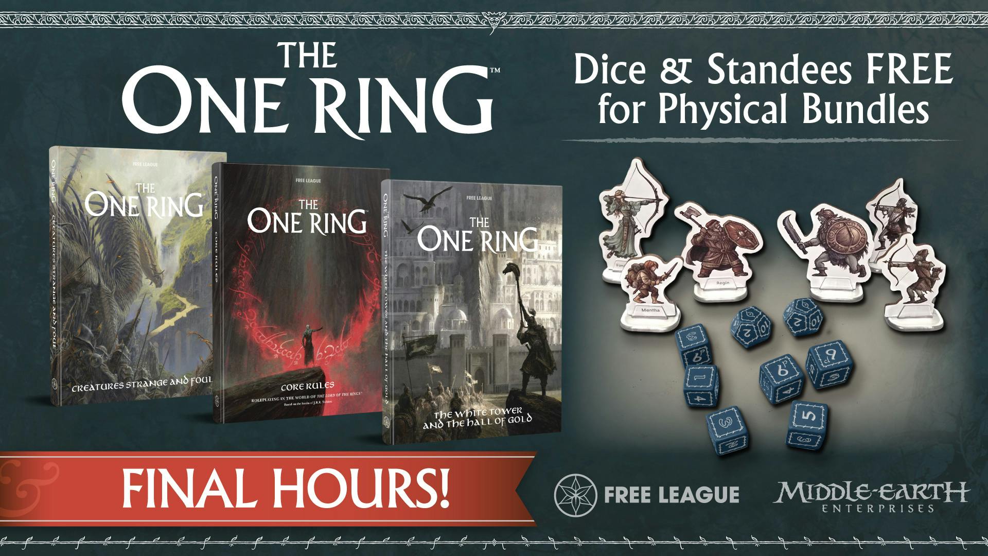 The One Ring™ RPG: Bestiary, Gondor Campaign & Updated Rules