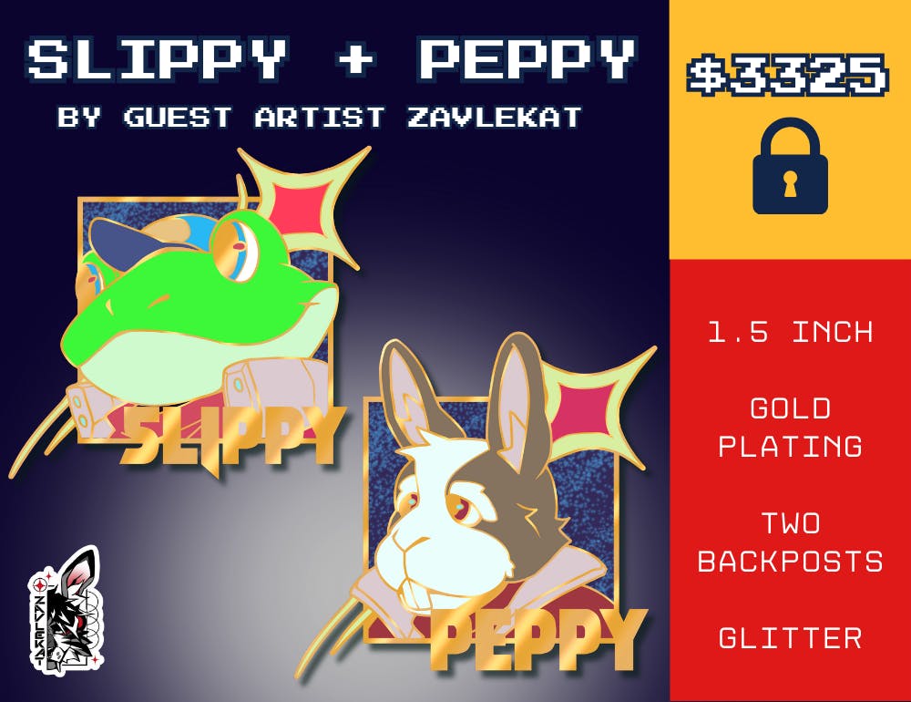Slippy + Peppy!