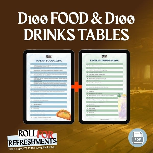 Level 2: Food & Drink Tables