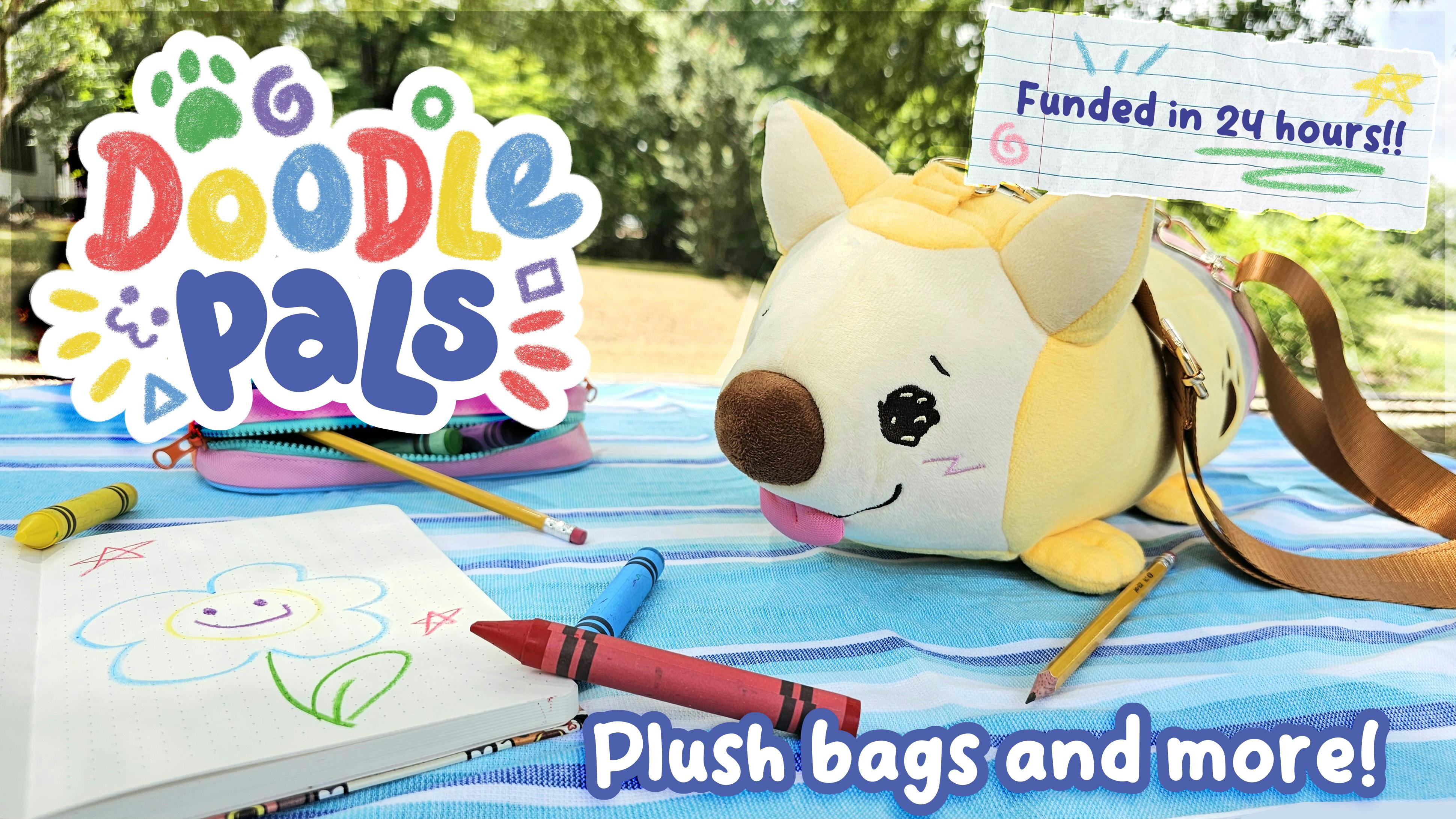 Doodle Pals Plush Bags