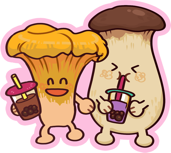 Boba Friends Sticker