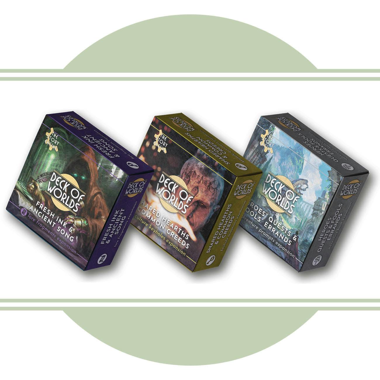 Deck of Worlds Creative Worldbuilding Expansion Set