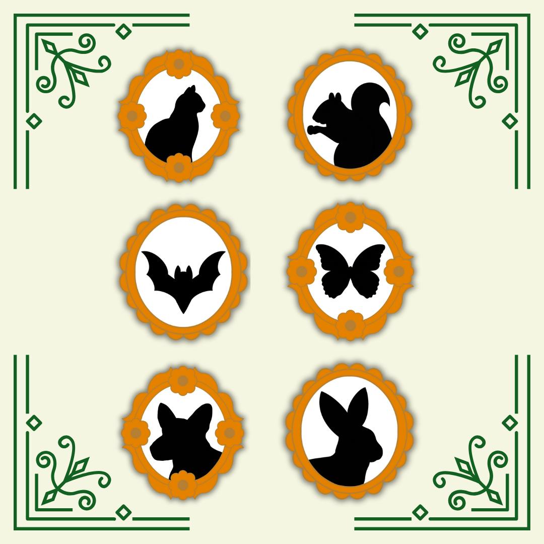 Victorian Portrait Blind Bags