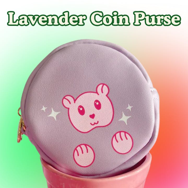 Lavender Coin Purse