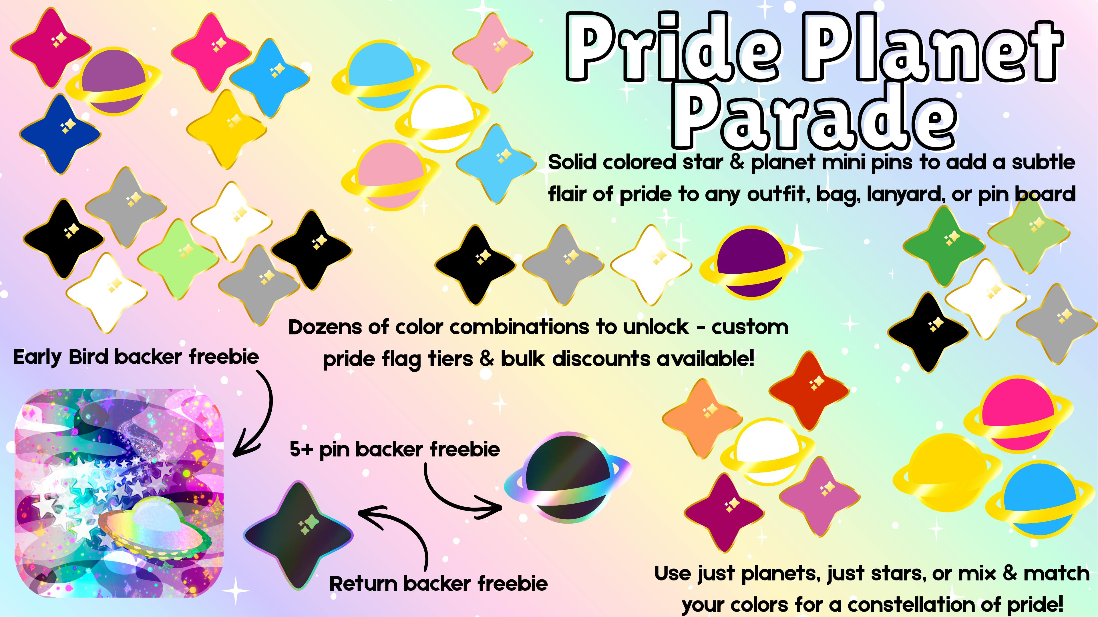 Pride Planet Parade - BackerKit