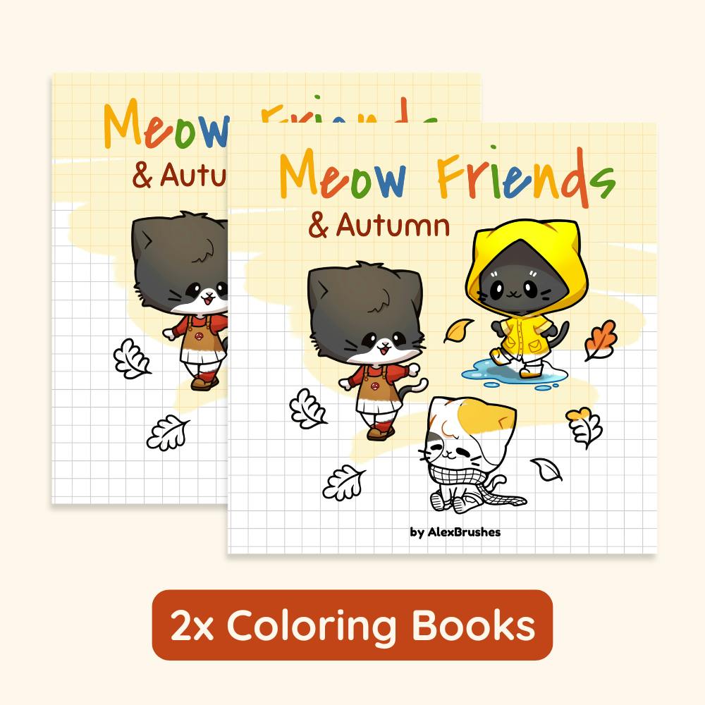 🍂 2 Coloring Book 🍂