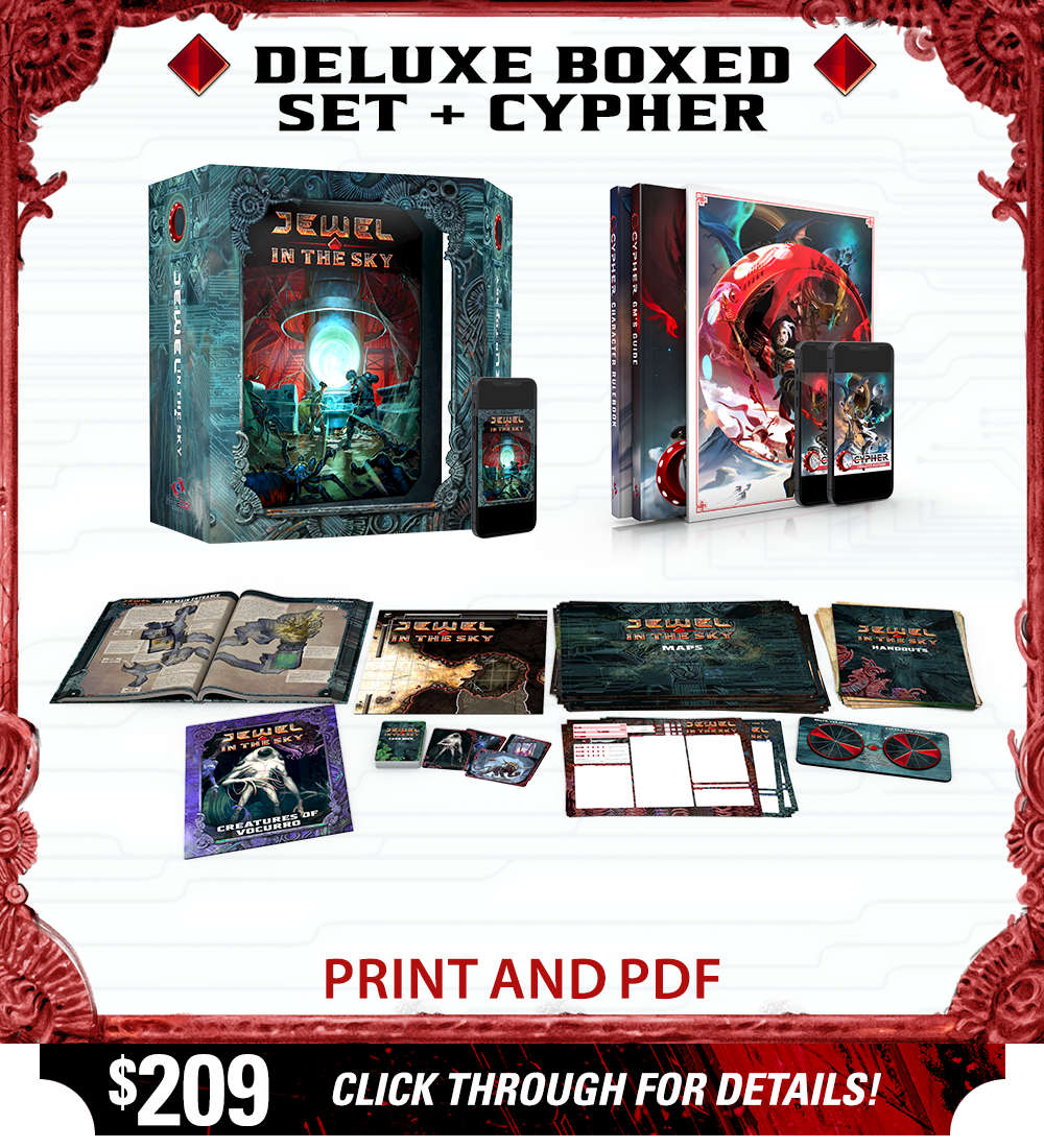 DELUXE BOXED SET + CYPHER (print and PDF)