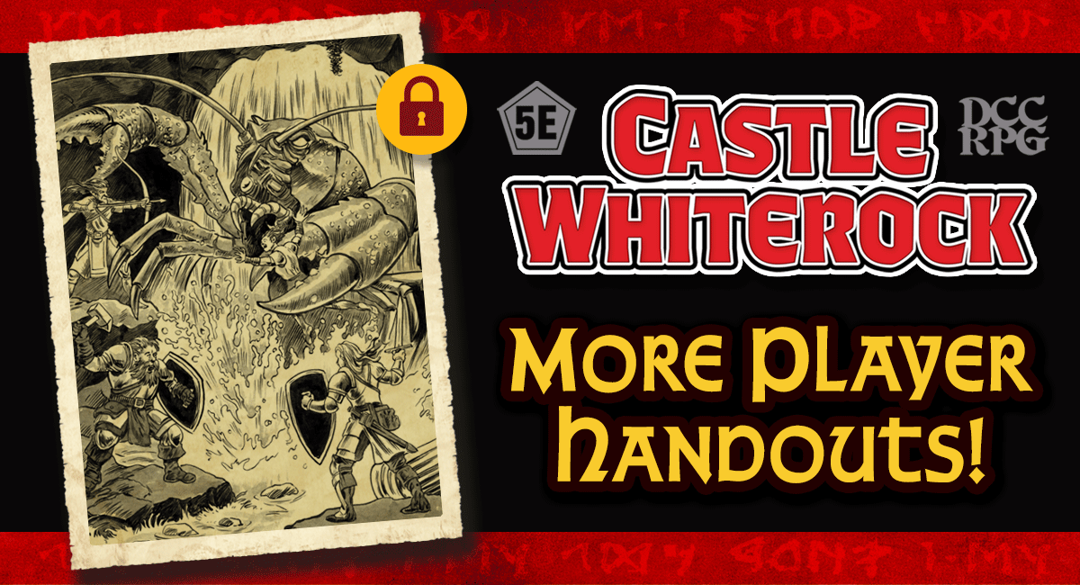 More player handouts!