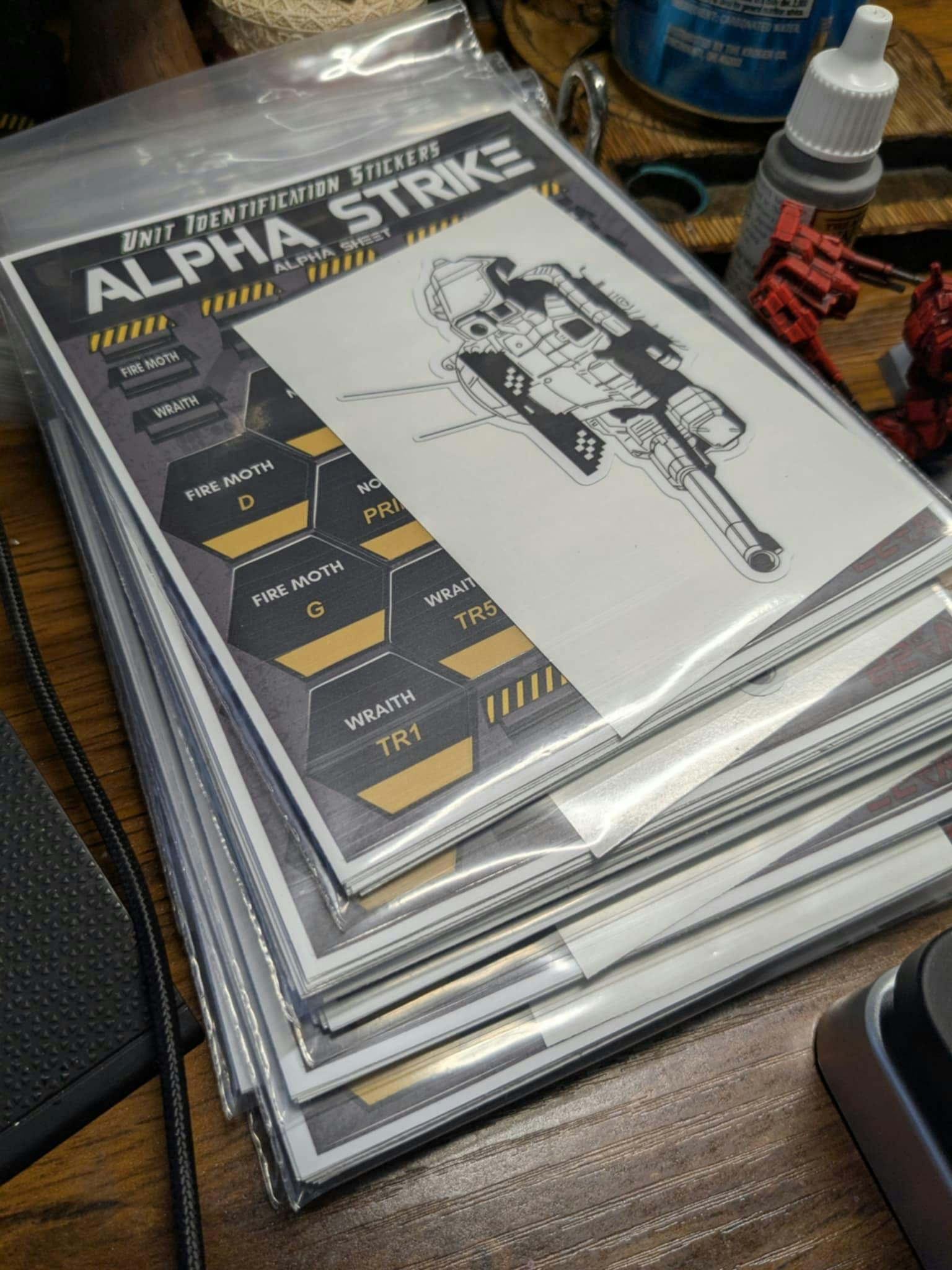 Unit Identification Stickers for American Mecha Project Update: Units ...