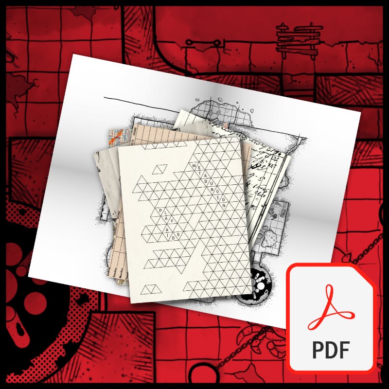 Metadungeon player aids PDF
