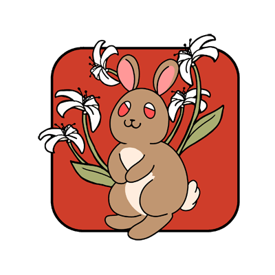 Year of the rabbit Pin
