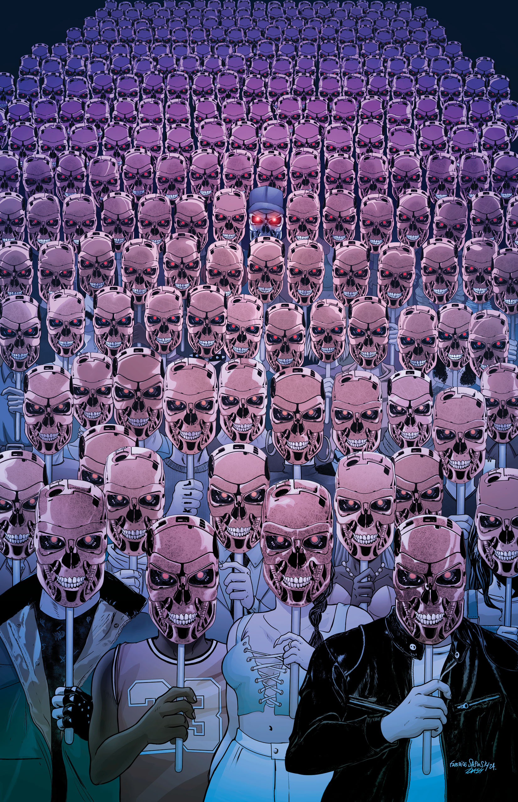 THE TERMINATOR#1 (Fabrice Sapolsky foil variant)