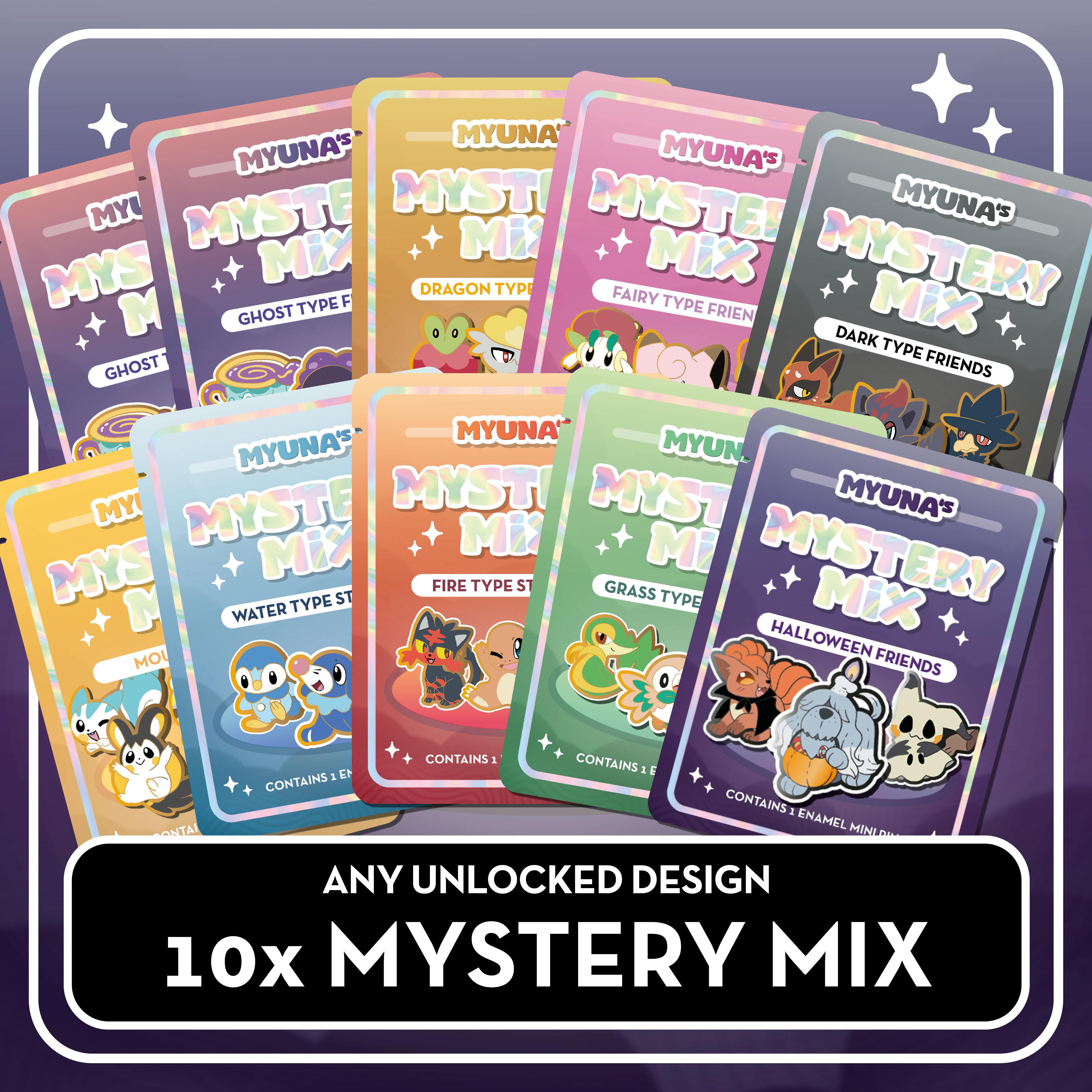 10x Mystery Mix (Choose any unlocked type)