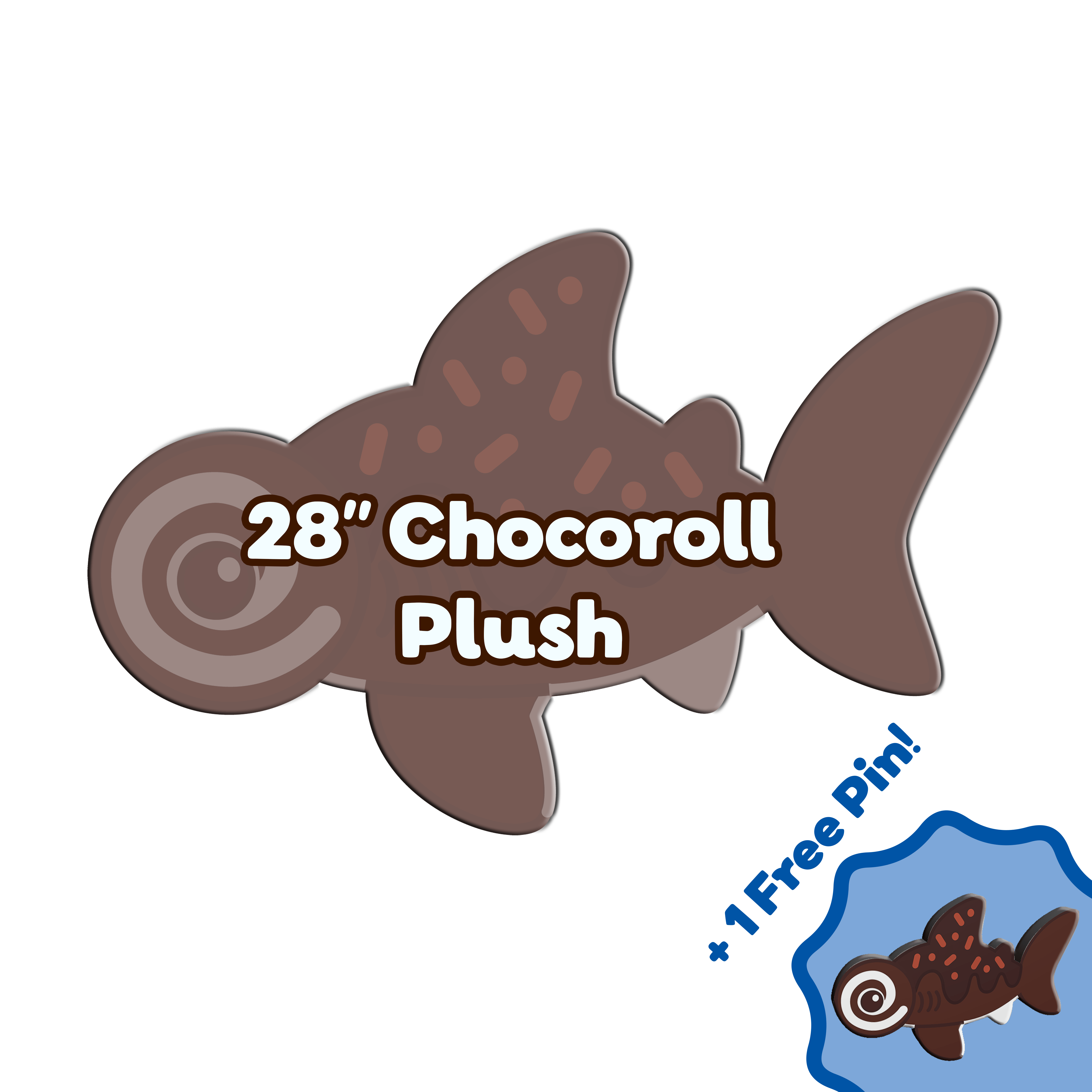 Chocoroll Plush & Pin