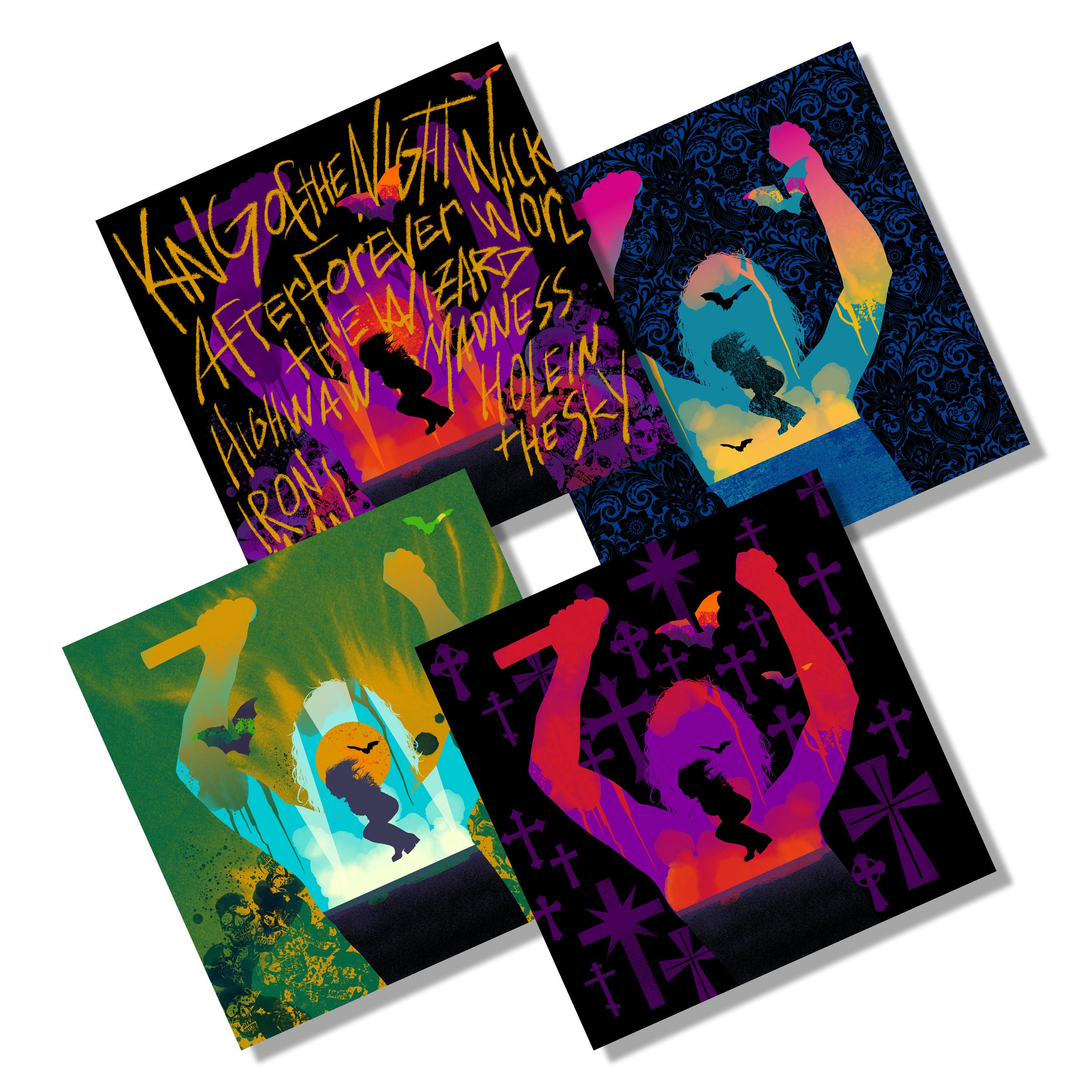 Black Sabbath Mixprint Poster