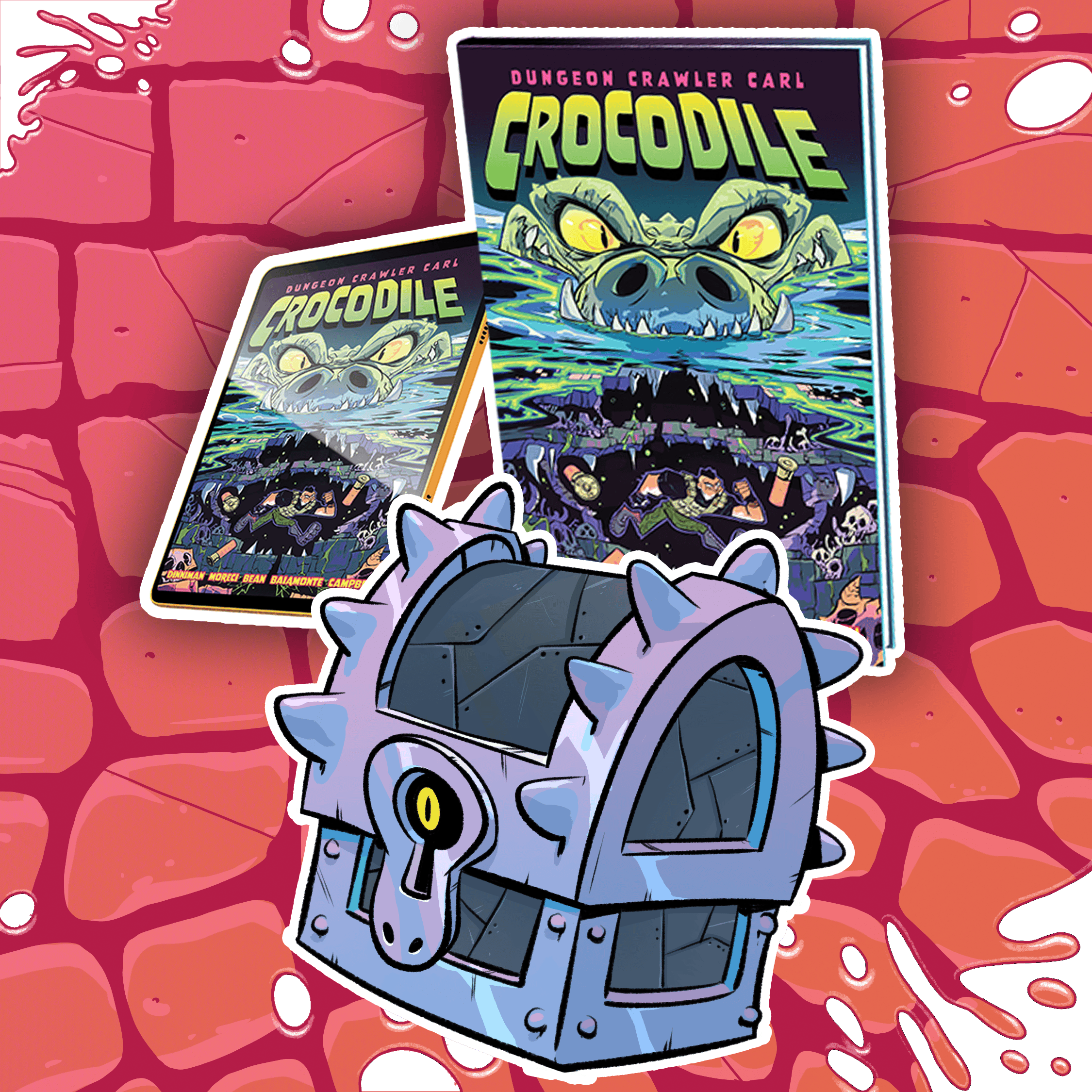 SILVER CROC BOX -- get the Crocodile standard hardcover edition