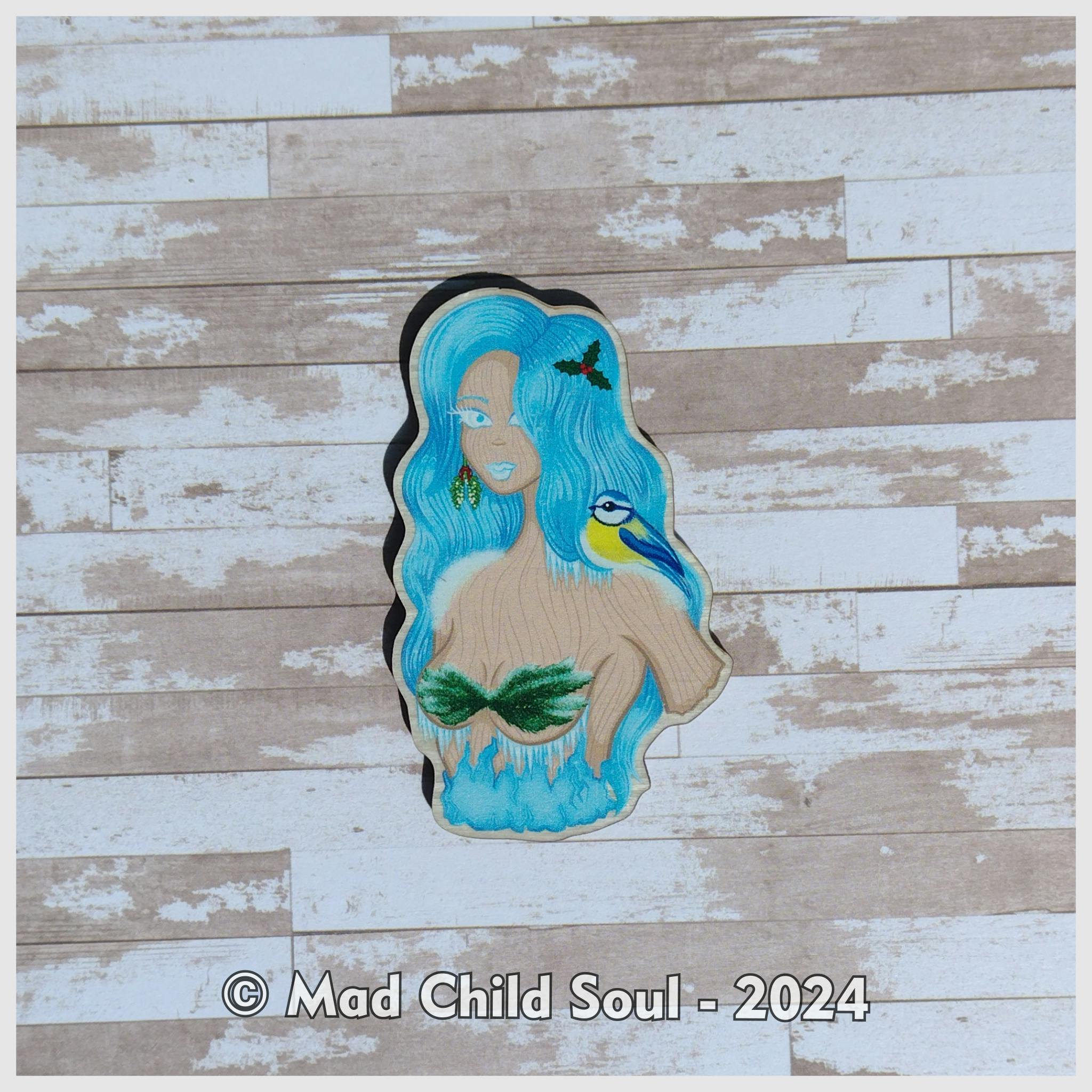 1x PIN : Winter Dryad