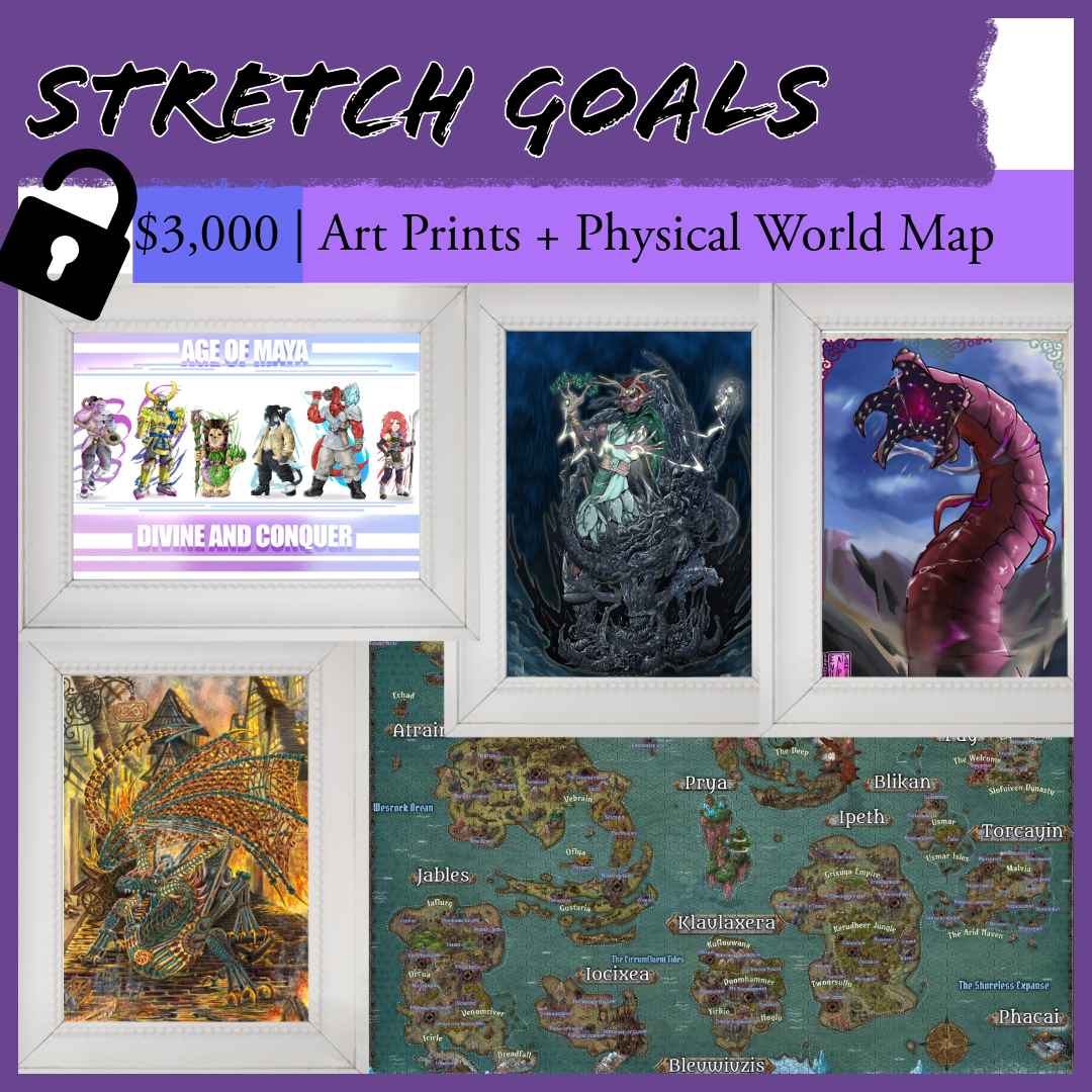 $3,000 | Art Prints + Physical World Map
