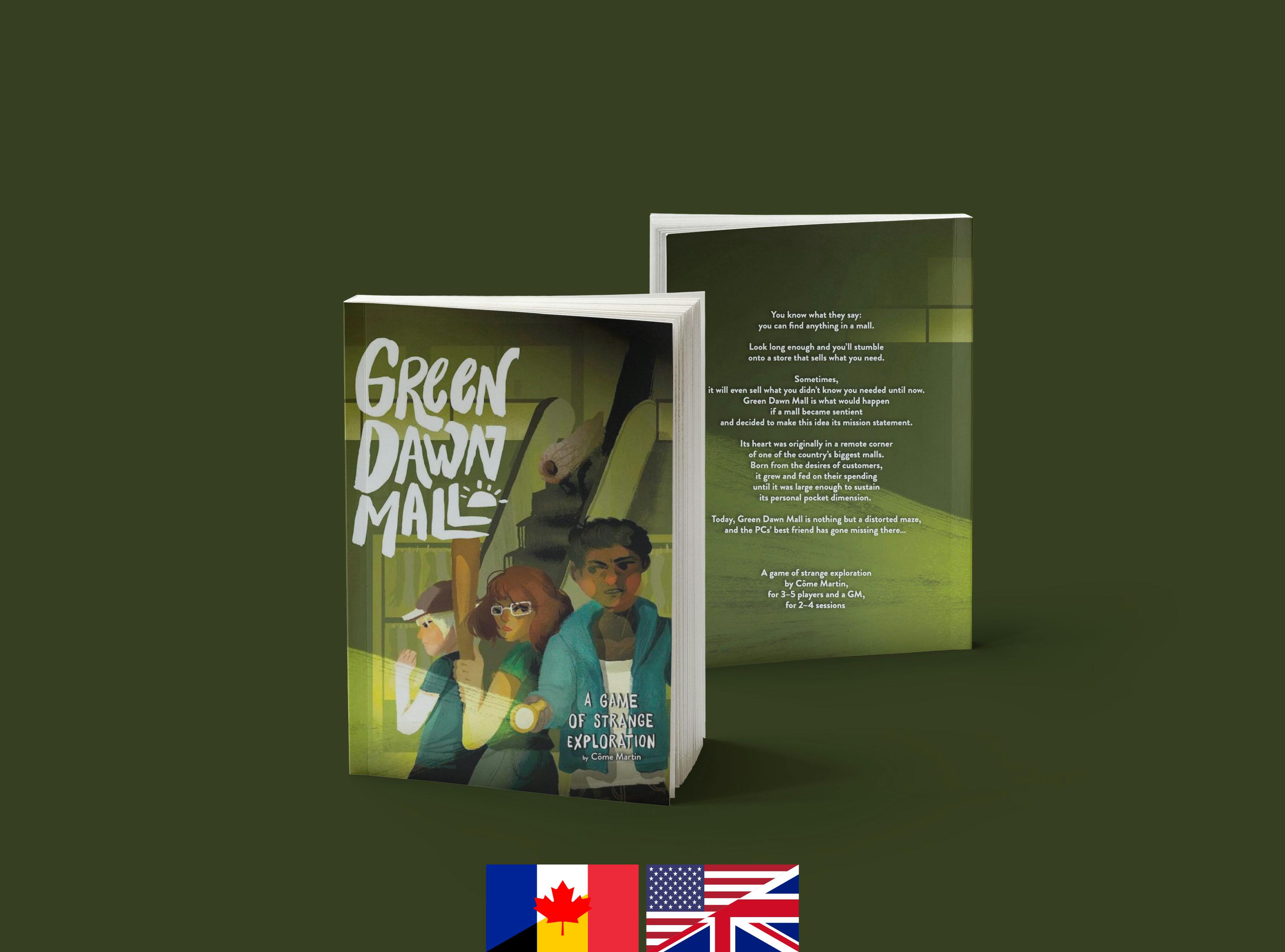 Printed copy of Green Dawn Mall (NORTH AMERICA ONLY) / Exemplaire imprimé de Green Dawn Mall (partout dans le monde)