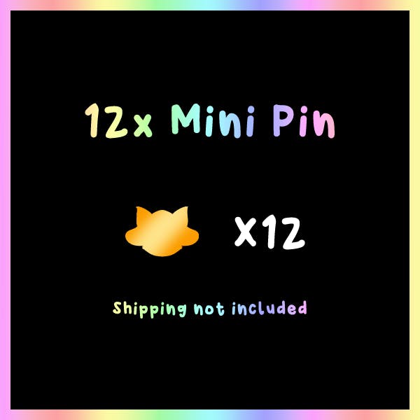Twelve Mini Pins