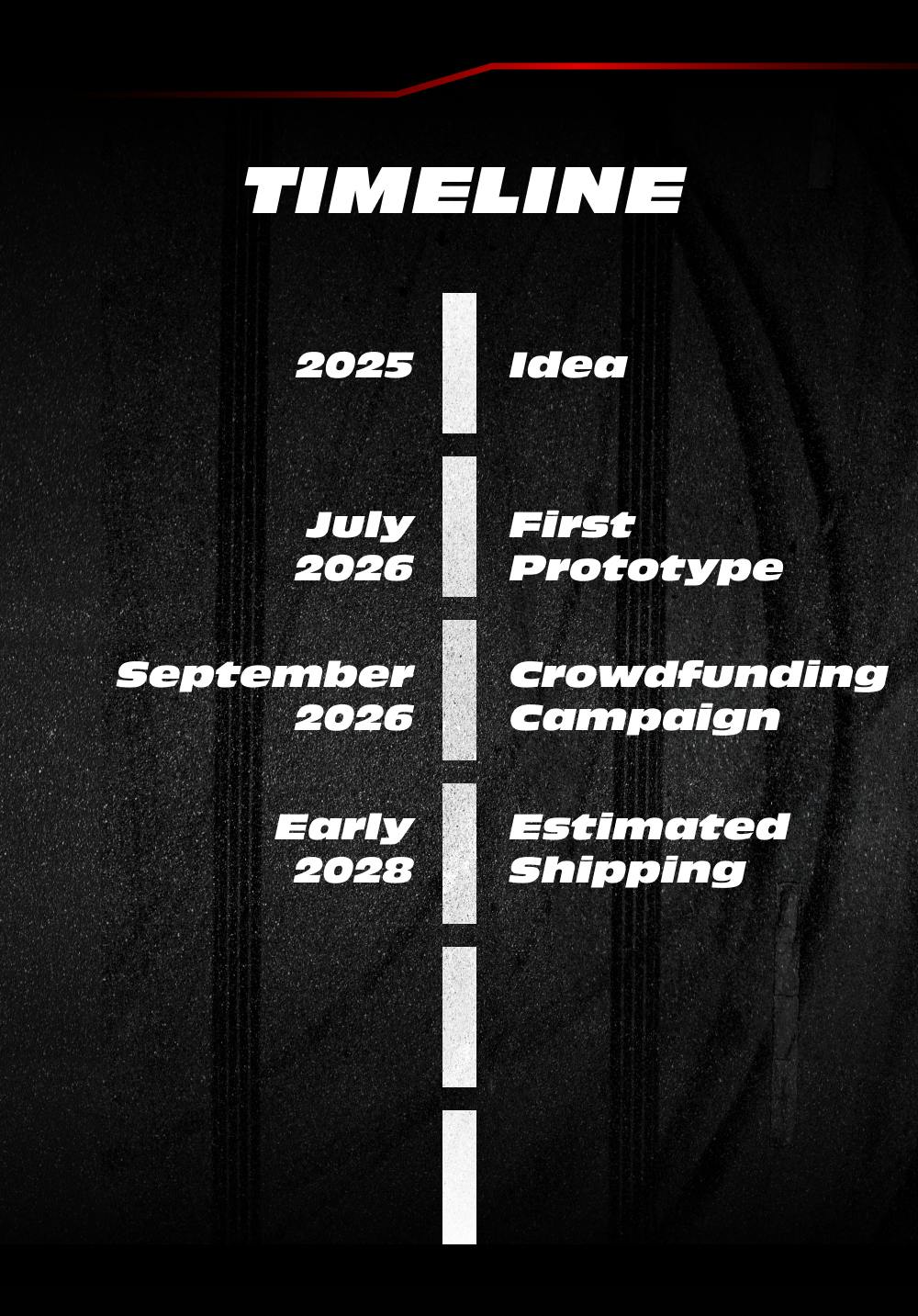 Crowdfunding campaign September 2026, shipping estimated early 2028