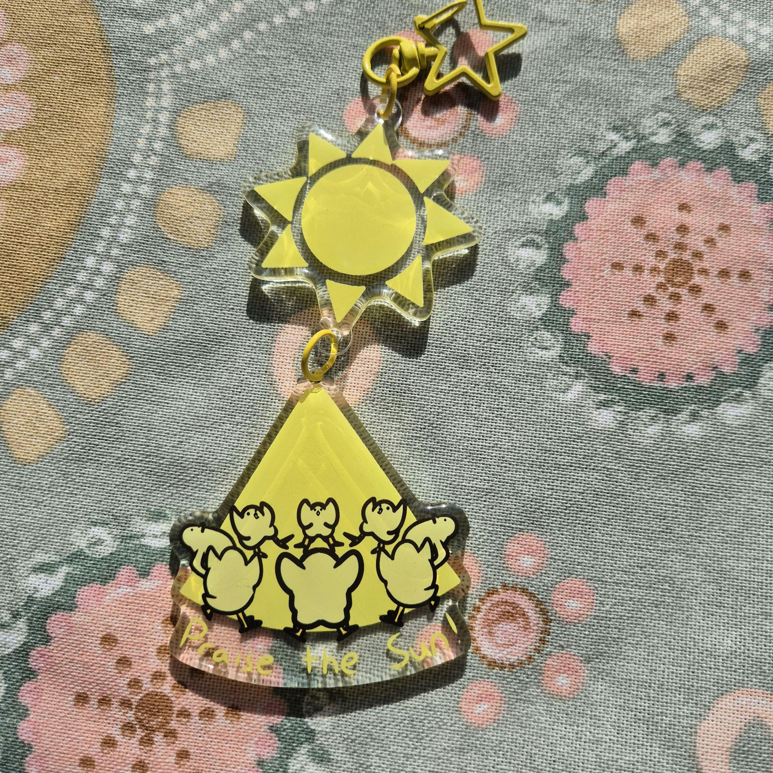 Praise the Sun! Keychain