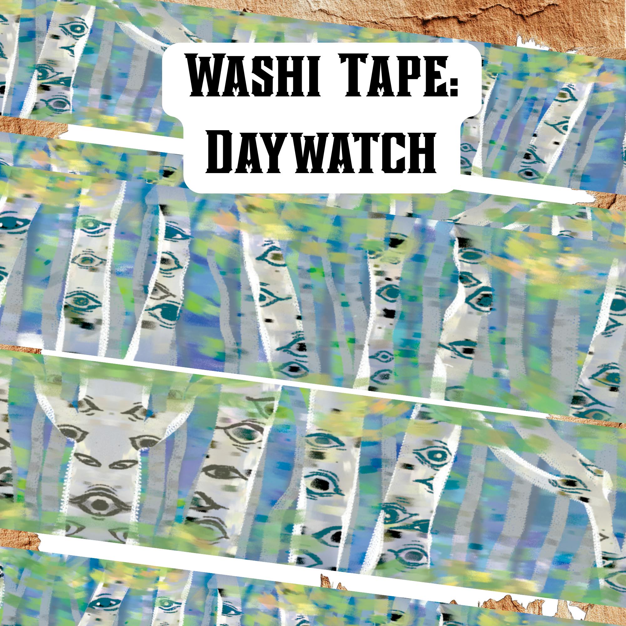 Washi Tape: Daywatch
