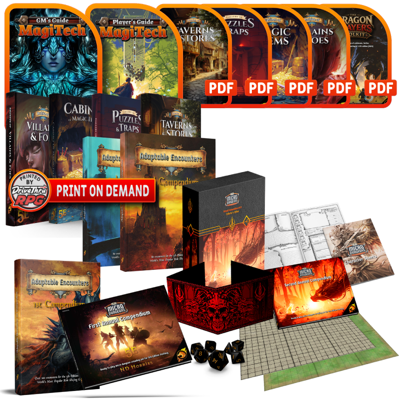 Supplements, Encounters & Dungeons