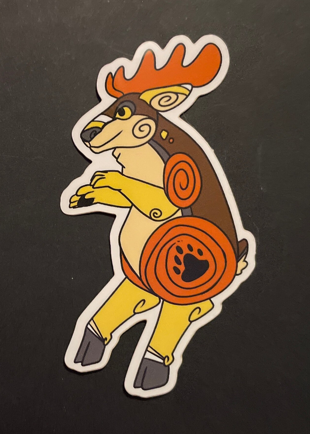 Bear flag shagamaw sticker