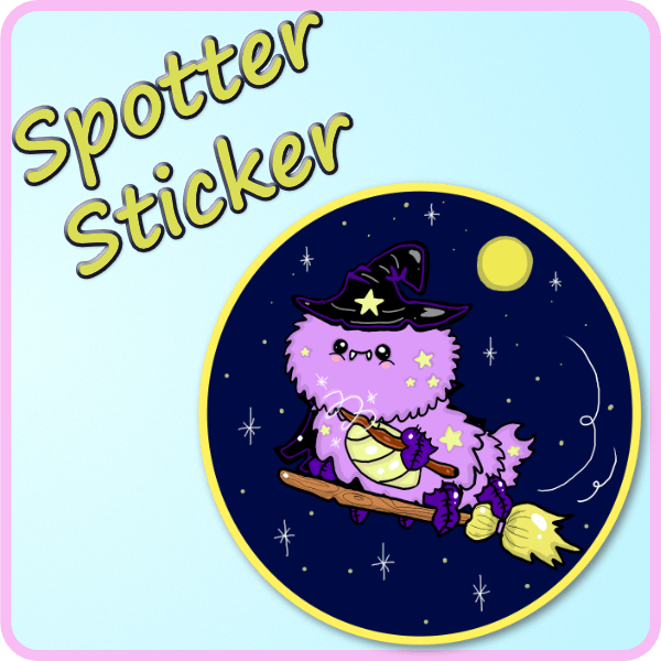 Spotter sticker