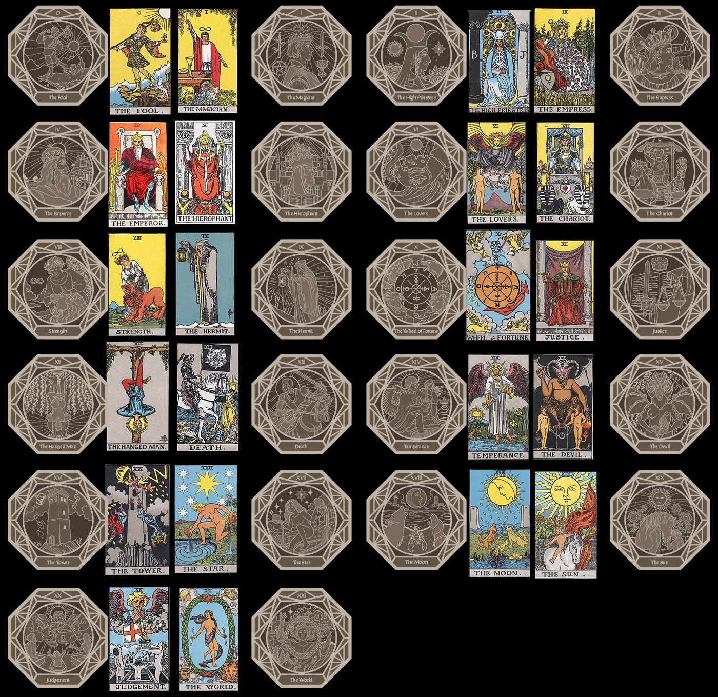 Major Arcana - 22 Coins
