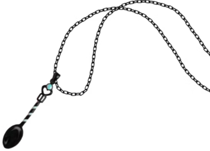 Black Spoonie necklace