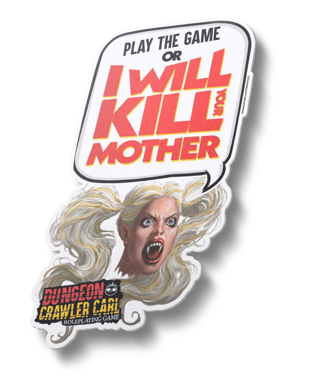 Samantha “I Will Kill Your Mother” Sticker