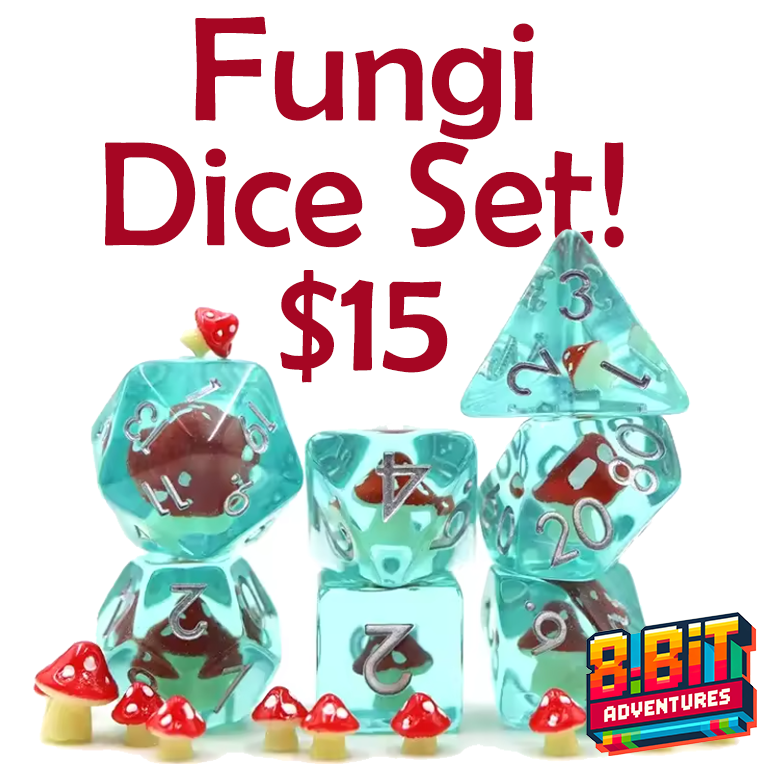 The Official Fungal Kingdom Dice Set